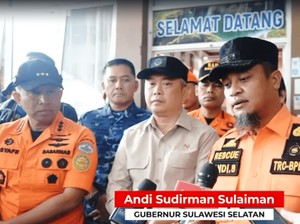 Pemprov Sulsel Alokasikan Anggaran Dukung Operasi SAR Kecelakaan ATR 42-500