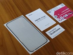 Unboxing Infinix Note Edge: HP Rp 3 Jutaan Bodi Ramping Pesaing iPhone Air