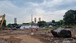 Penampakan Kampung Tengah Jalan Ahmad Yani Rata Tanah