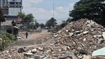 Penampakan Kampung Tengah Jalan Ahmad Yani Rata Tanah