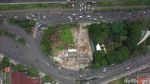 Penampakan Kampung Tengah Jalan Ahmad Yani Rata Tanah