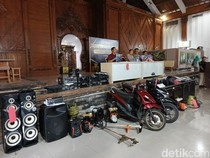 Trik Licik Maling Sekolah di Jembrana, Karpet Jadi Tameng Bawa Barang Curian