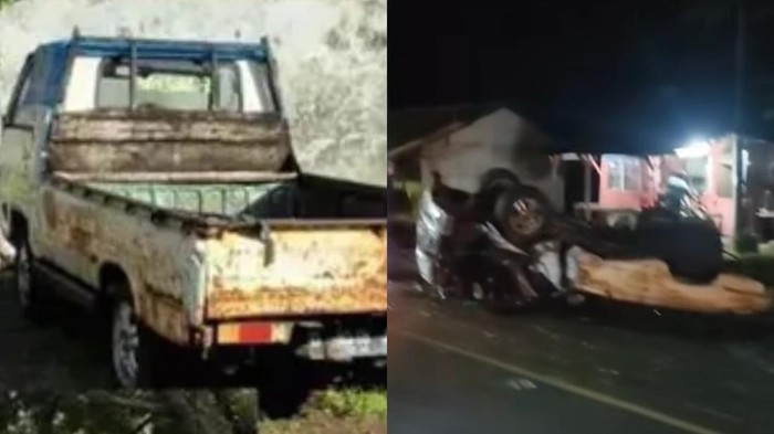 Mobil Si Buhun yang dicuri dan kecelakaan di Purwakarta.