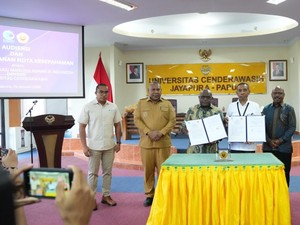 KemenHAM Gandeng UNCEN, Pigai Dorong Pendidikan HAM di Papua