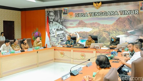 Rapat Kementerian P2MI dengan Pemprov NTT di Kupang, Selasa (20/1/2026).