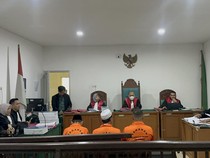 Sidang Pembuktian Terdakwa Haji Sutar Dugaan TPPU Ditunda