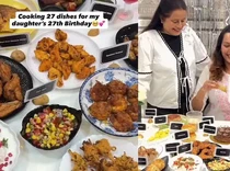 Spesial! Ultah ke-27 Wanita Ini Dihadiahi 27 Menu Enak Bikinan sang Ibu