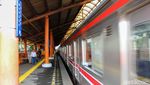 Warna Cerah Stasiun Cikini-Jayakarta Jadi Penyegar di Tengah Padatnya Red Line