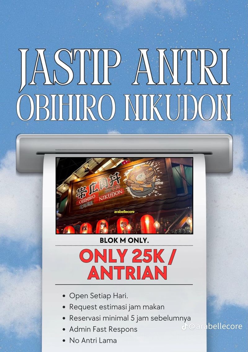 Antre Panjang Jadi Peluang, Wanita Ini Buka Jastip Antrean Nikudon Viral