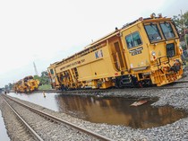 Banjir Ganggu Jalur KA Pekalongan, Rel Kereta Ditinggikan