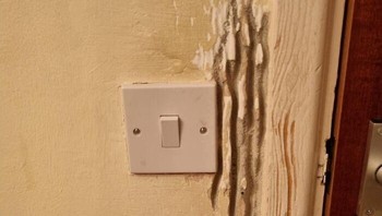 Anjing Sering Mencoba Buka Pintu dan Inilah Bekas Cakarnya yang Mengikis Dinding Selama Bertahun-tahun Foto: Boredpanda