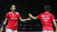 Keduanya menjalani debut sebagai pasangan ganda campuran lintas negara dalam turnamen ini.