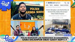 Video: Polisi Bongkar Lab Narkotika di Samarinda, Sabu Dicampur Obat Sakit Kepala