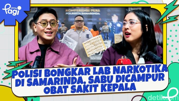 Video: Polisi Bongkar Lab Narkotika di Samarinda, Sabu Dicampur Obat Sakit Kepala
