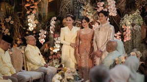 Seluruh keluarga hadir dalam acara tersebut. Foto: dok instagram The Bride Story