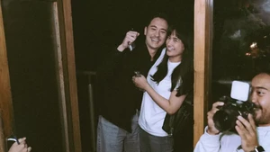 Jerome Kurnia dan Nadya Arina bukan cuma lawan main, tapi juga pasangan di dunia nyata. Foto: Instagram Jerome Kurnia