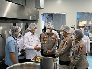 BPOM Tinjau SPPG Polri, Pastikan Keamanan Produksi hingga Distribusi MBG