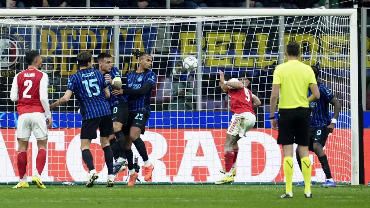 Arsenal berhasil mengalahkan Inter Milan. (Foto: REUTERS/MATTEO CIAMBELLI)