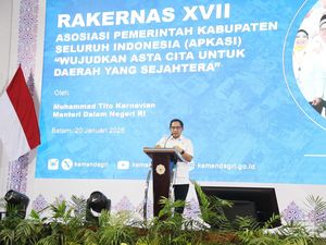 Mendagri Ajak Kepala Daerah Atasi Persoalan Bangsa di Rakernas APKASI