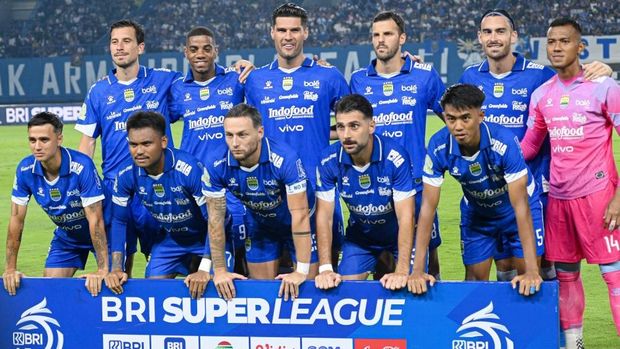 Para pemain Persib Bandung.