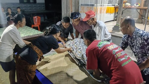Pasutri tewas setelah diserang kawanan tawon di Banjar Munduk Anggrek, Desa Yehembang Kauh, Kecamatan Mendoyo, Jembrana, Bali, Rabu (21/1/2025). (Foto: Polres Jembrana/detikBali)