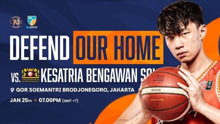 Saksikan IBL Gopay 2026 Pelita Jaya Jakarta Vs Kesatria Bengawan Solo!