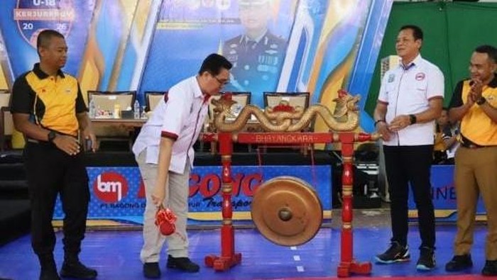 Pembukaan kejurprov voli Jatim
