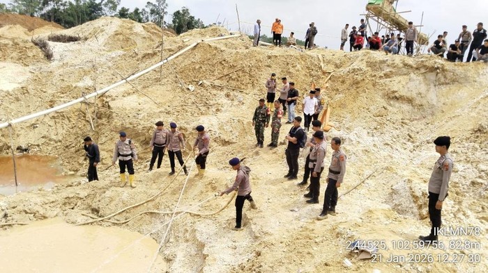 Pemilik Lahan Tambang Emas Ilegal yang Tewaskan 8 Orang di Jambi Diburu Polisi