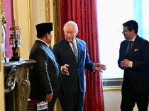 Presiden Prabowo dan Raja Charles III Bicarakan Konservasi Gajah di London