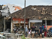 Puting Beliung Terjang Denpasar, Puluhan Rumah dan Tempat Ibadah Rusak
