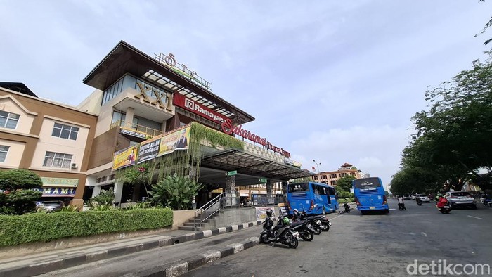 STC Sudirman yang berada di lahan milik Pemkot Pekanbaru seluas 3,6 Ha. (Raja Adil Siregar/detikSumut)
