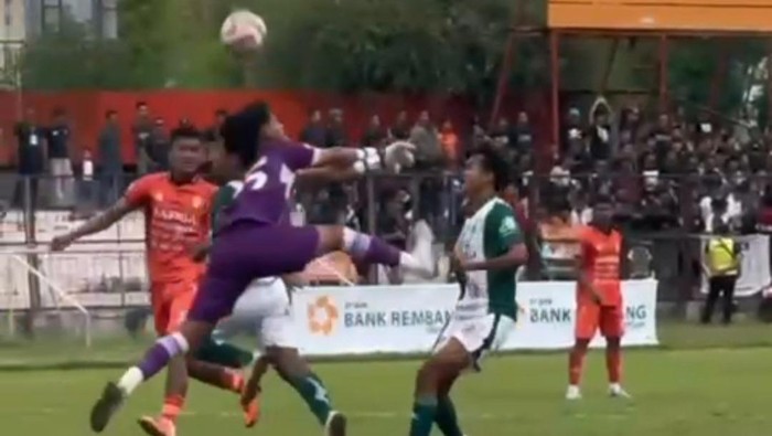 Kata Kiper PSIR Rembang soal Tendangan Kungfu: Gerakan Refleks