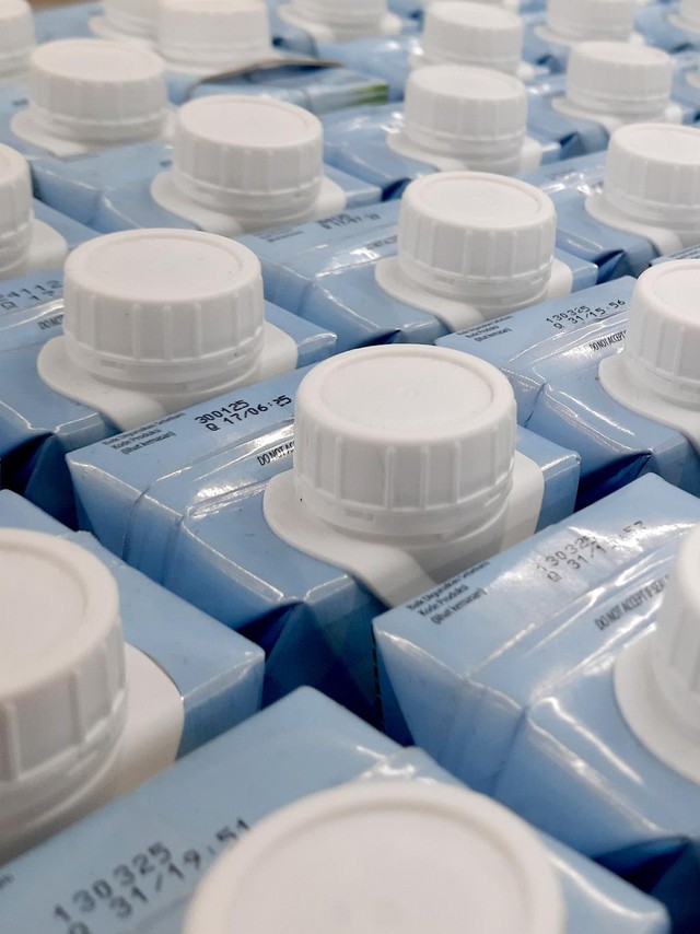 Susu MBG Dijual di Minimarket