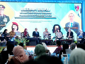 Wakapolri Luncuran Buku Strategi Berantas TPPO-Perlindungan Perempuan dan Anak
