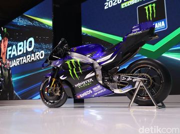 Wujud Motor Yamaha Bermesin V4 untuk MotoGP 2026