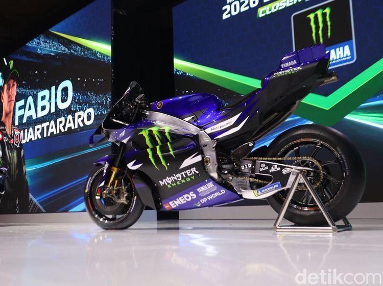 Wujud Motor Yamaha Bermesin V4 untuk MotoGP 2026