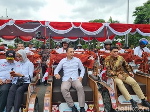 200 Becak Listrik Surabaya dari Presiden Prabowo Akan Dipusatkan di Sini