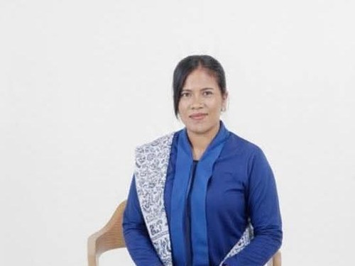 Bidan bernama Yustina Gunu Leton yang tewas usai kecelakaan di Flores Timur. (Istimewa)