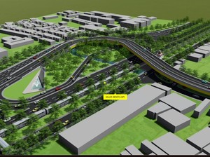Wajah Flyover Pengurai Macet yang Korbankan Kampung Tengah Ahmad Yani