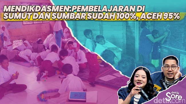Video: Proses Belajar-Mengajar di Sumatera Berjalan Normal Pascabencana 