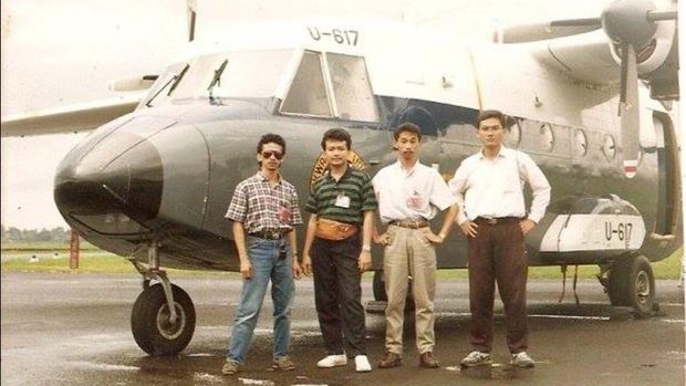 Dr Djoko Goenawan sudah menebar garam untuk modifikasi cuaca bahkan sejak 1986.