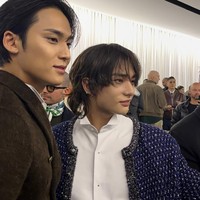 Adu Ganteng Hyunjin Stray Kids & Mingyu SEVENTEEN di Fashion Show Dior