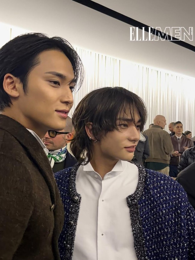Adu Ganteng Hyunjin Stray Kids & Mingyu SEVENTEEN di Fashion Show Dior