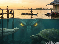 Misteri Puake, Naga dan Buaya Penunggu Sungai Kapuas