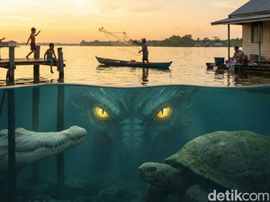 Misteri Puake, Naga dan Buaya Penunggu Sungai Kapuas
