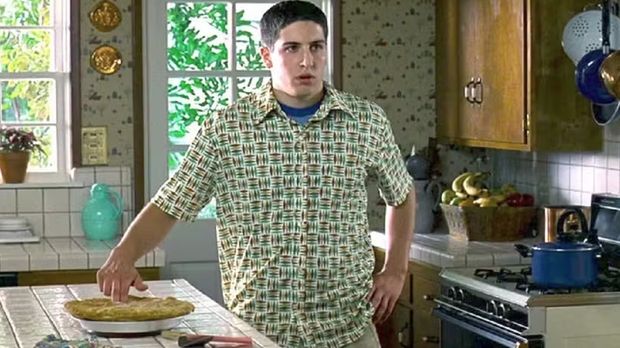 Jason Biggs saat tampil di American Pie.