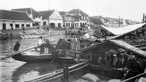 Visual Kali Mas Surabaya pada masa Hindia Belanda