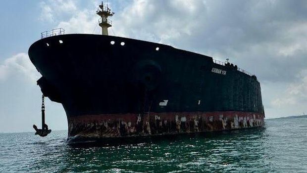 Kapal Supertanker MT Arman 114. (Dok. Kejagung)