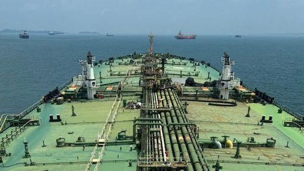 Kapal Supertanker MT Arman 114. (Dok. Kejagung)