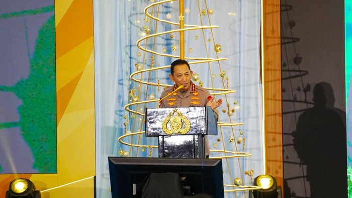 Kapolri Hadiri Perayaan Natal Mabes Polri 2025: Polri Harus Jadi Berkat untuk Masyarakat